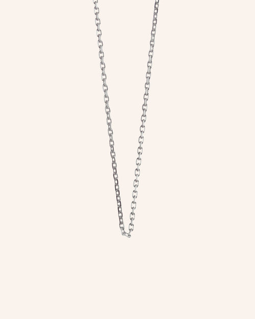 Sterling Silver “Nickie” Diamond Cut Chain