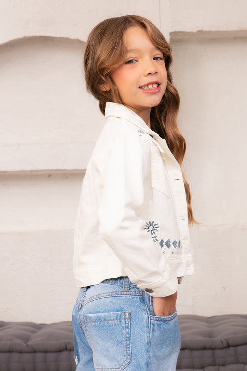 33027 CHAQUETA DENIM NIÑA JUNIOR