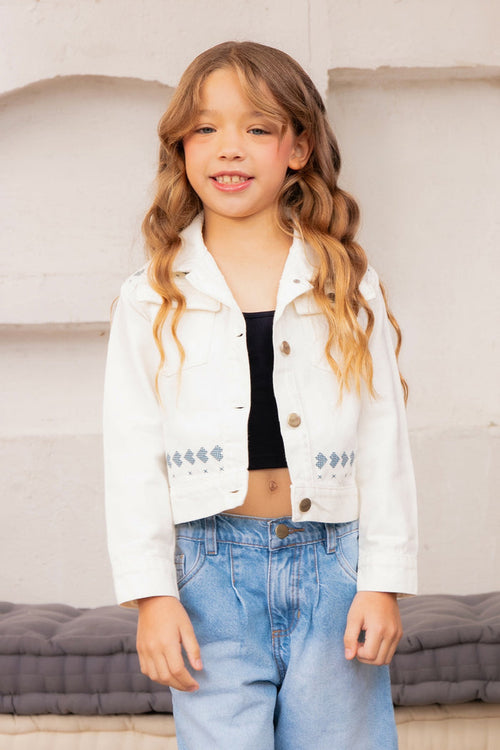 33027 CHAQUETA DENIM NIÑA JUNIOR