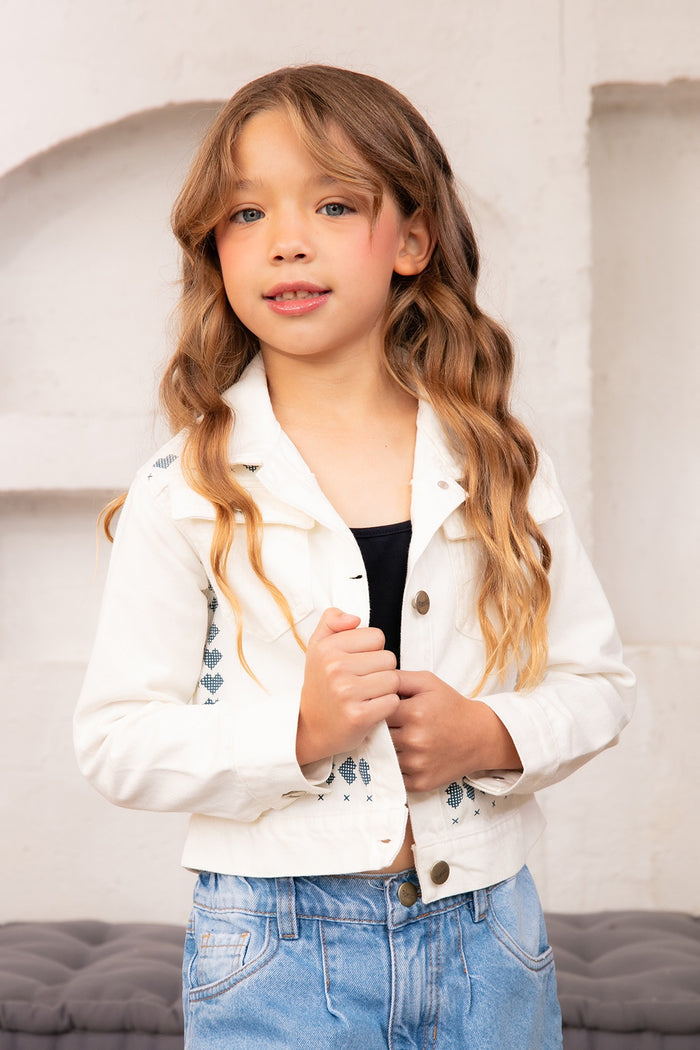 33027 CHAQUETA DENIM NIÑA JUNIOR