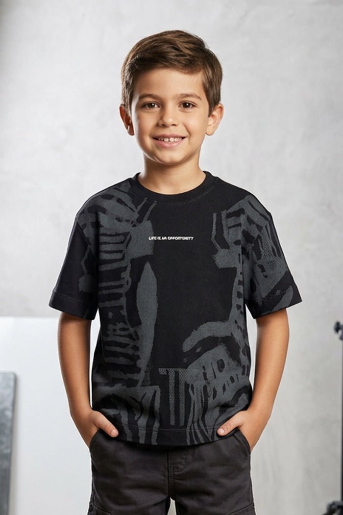 45658 CAMISETA OVERSIZE PARA NIÑO JUNIOR