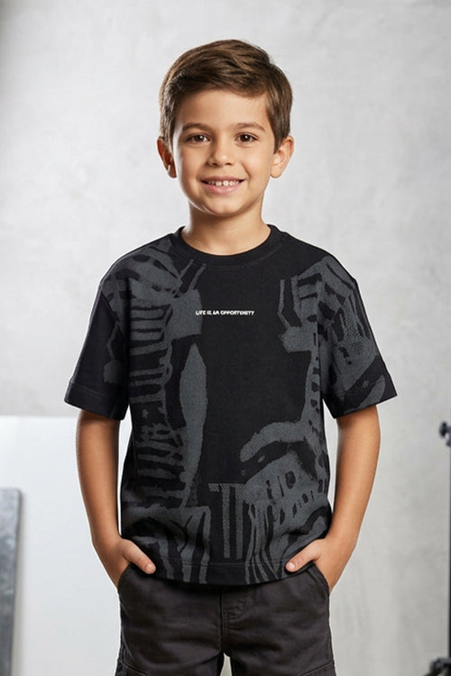 45658 CAMISETA OVERSIZE PARA NIÑO JUNIOR