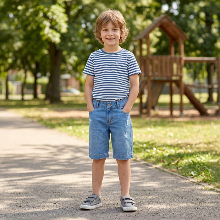 45661 JEAN RELX FIT TIPO BAGGY PARA NIÑO JUNIOR