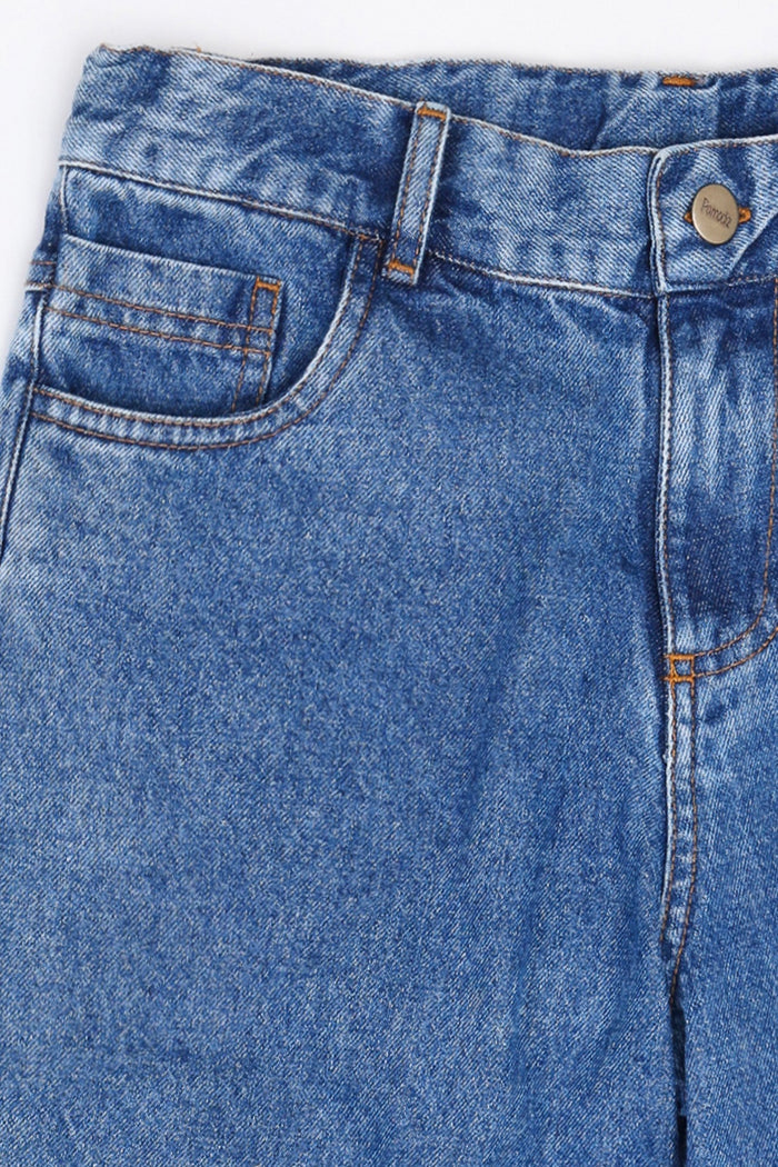 45661 JEAN RELX FIT TIPO BAGGY PARA NIÑO JUNIOR