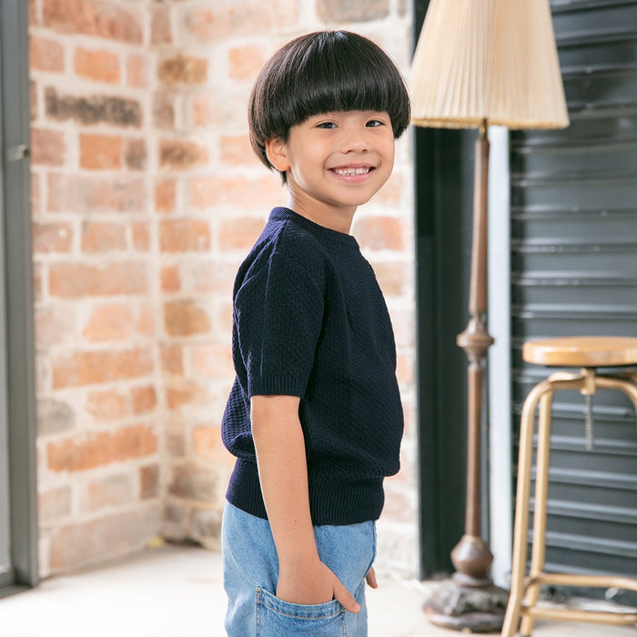 45668 CAMISETA TEJIDA PARA NIÑO JUNIOR