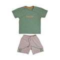 51989 CONJUNTO INFANTIL NIÑO - RACING DIVISION CAMISETA Y BERMUDA DEPORTIVA