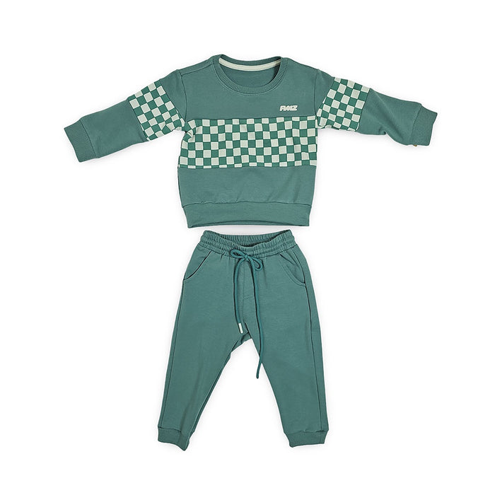 51993 CONJUNTO INFANTIL NIÑO BEBÉ  PISTA BUZO Y SUDADERA DEPORTIVA
