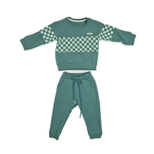 51993 CONJUNTO INFANTIL NIÑO BEBÉ  PISTA BUZO Y SUDADERA DEPORTIVA