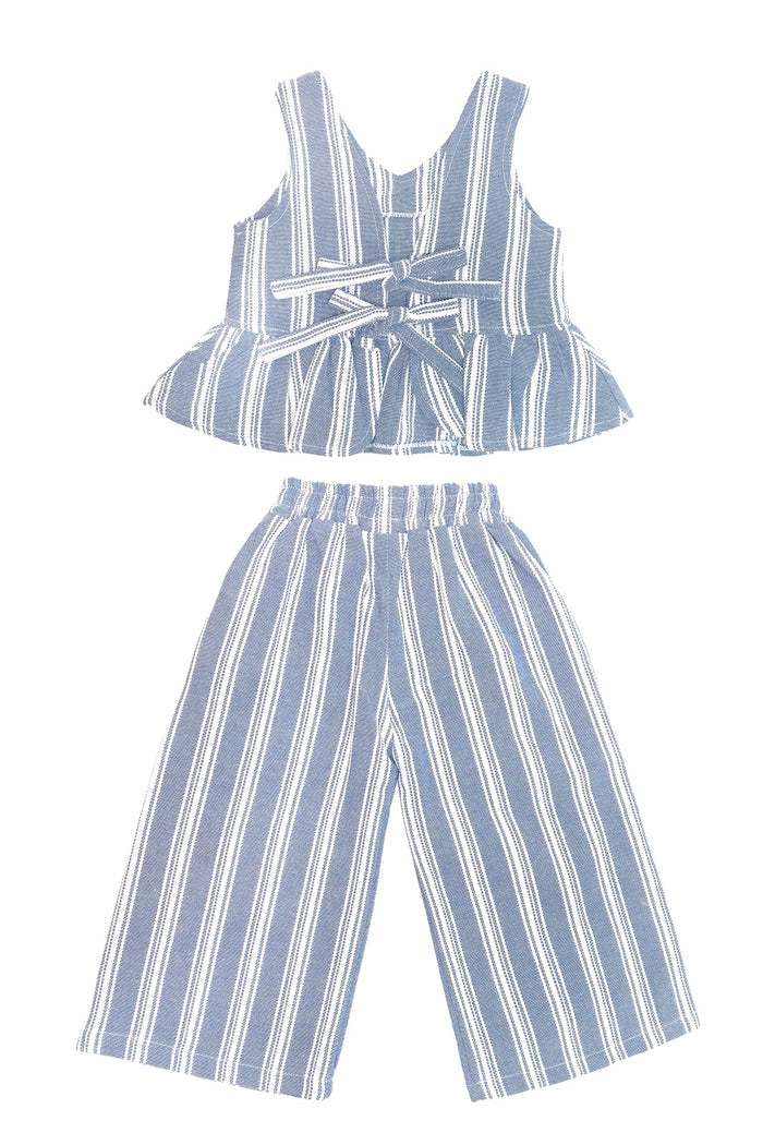 65665 CONJUNTO EN LINO NIÑA BEBE