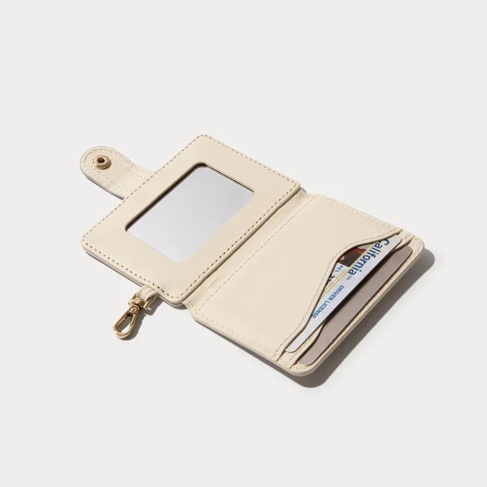 Add-On Mirror Wallet - Ivory/Gold