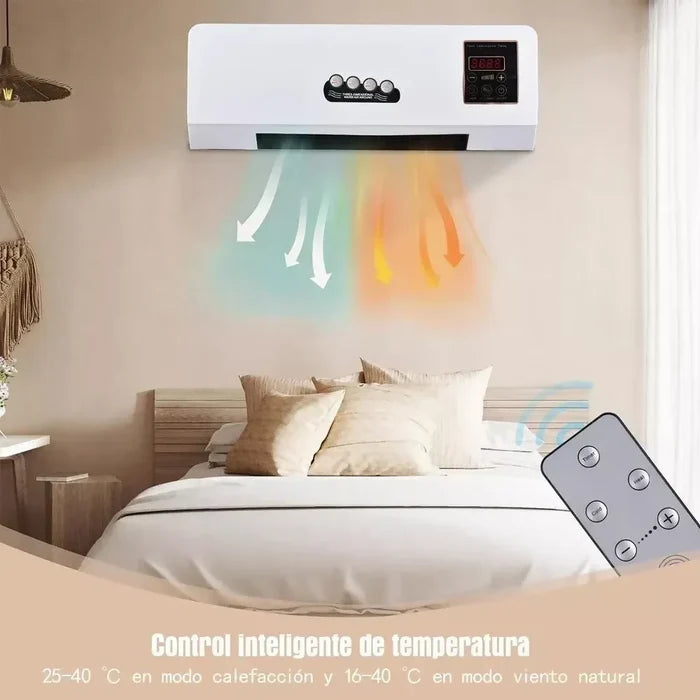 AIRE ACONDICIONADO Y CALEFACTOR 2000W PORTÁTIL CON CONTROL