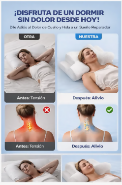 ALMOHADA ORTOPÉDICA ERGONÓMICA TERAPÉUTICA ALIVIA DOLOR