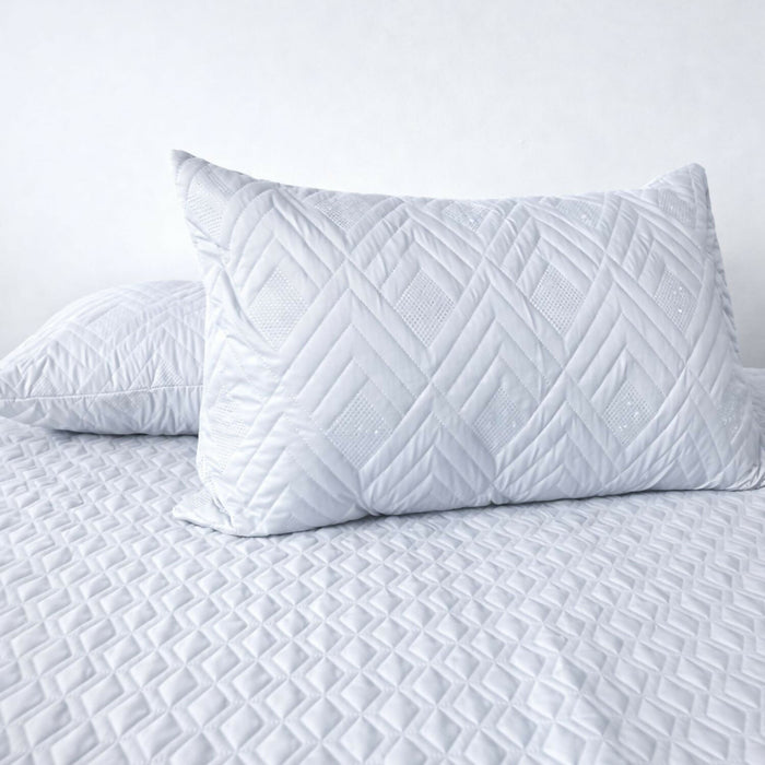Almohada siliconada + protector almohada Set x2