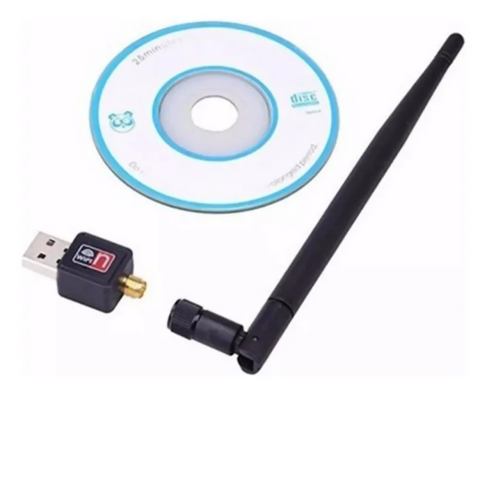 ANTENA WIFI RECEPTOR USB 600MBPS ANTENA 802.INN PARA PC