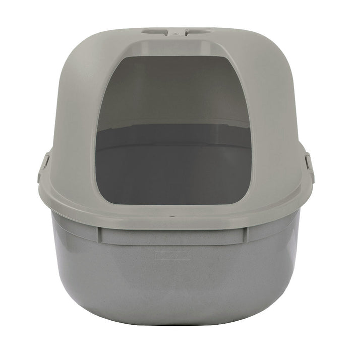 Arenero para Gato Gris