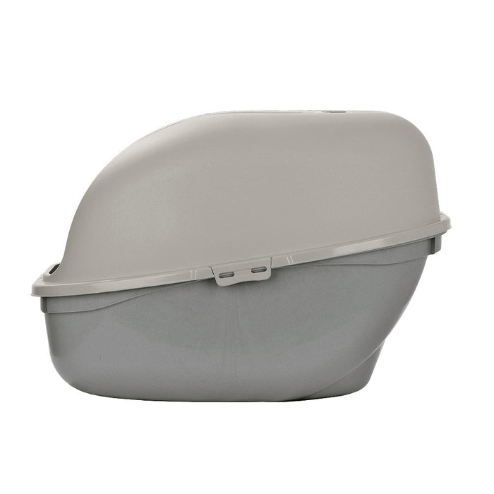 Arenero para Gato Gris