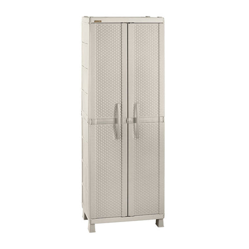 Armario Grande Apariencia Rattan Taupe