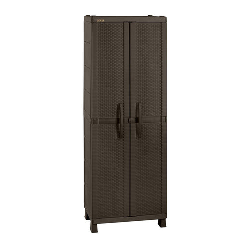 Armario Grande Apariencia Rattan Wengue