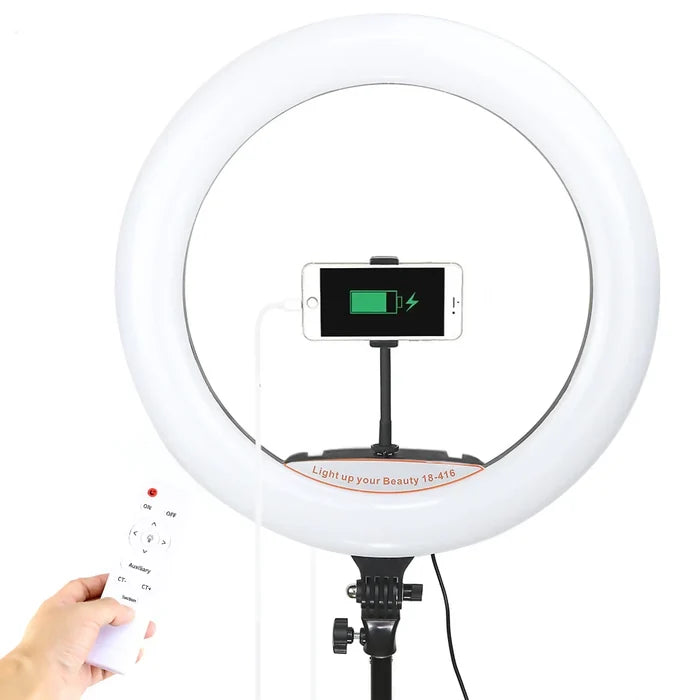 ARO DE LUZ 45 CM RGB LED TRÍPODE PRO 💡📸