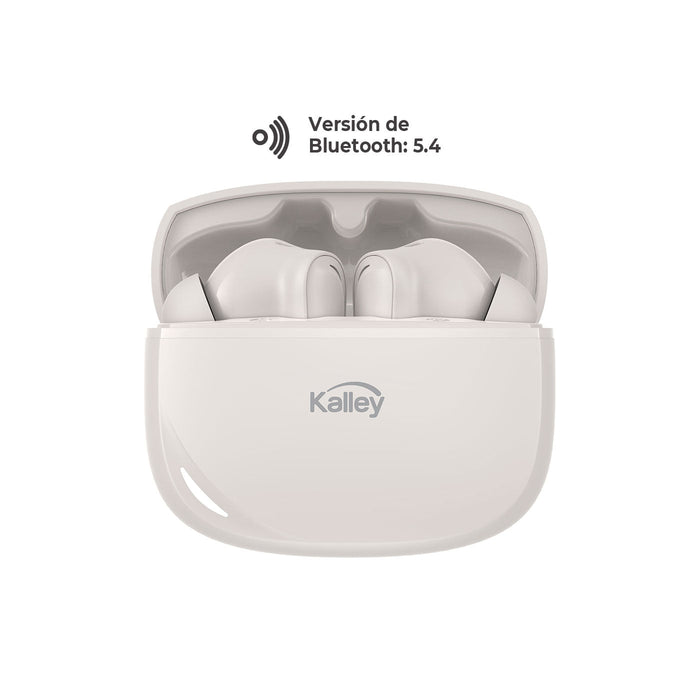 Audífonos Kalley Bluetooth Inear, Gris