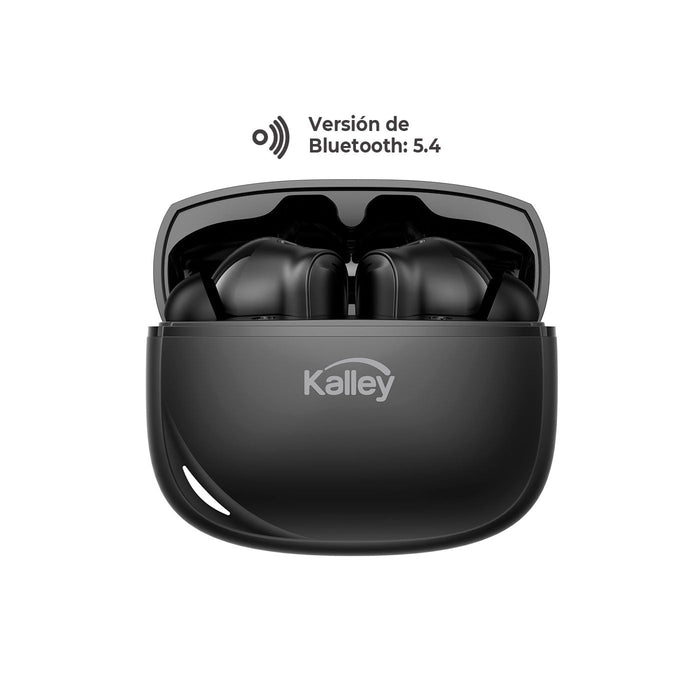 Audífonos Kalley Bluetooth Inear Kann, Negro