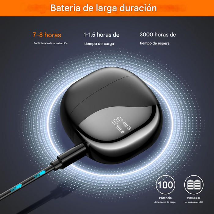 AUDÍFONOS TRADUCTORES IDIOMAS INTELIGENTES BLUETOOTH PORTÁTIL