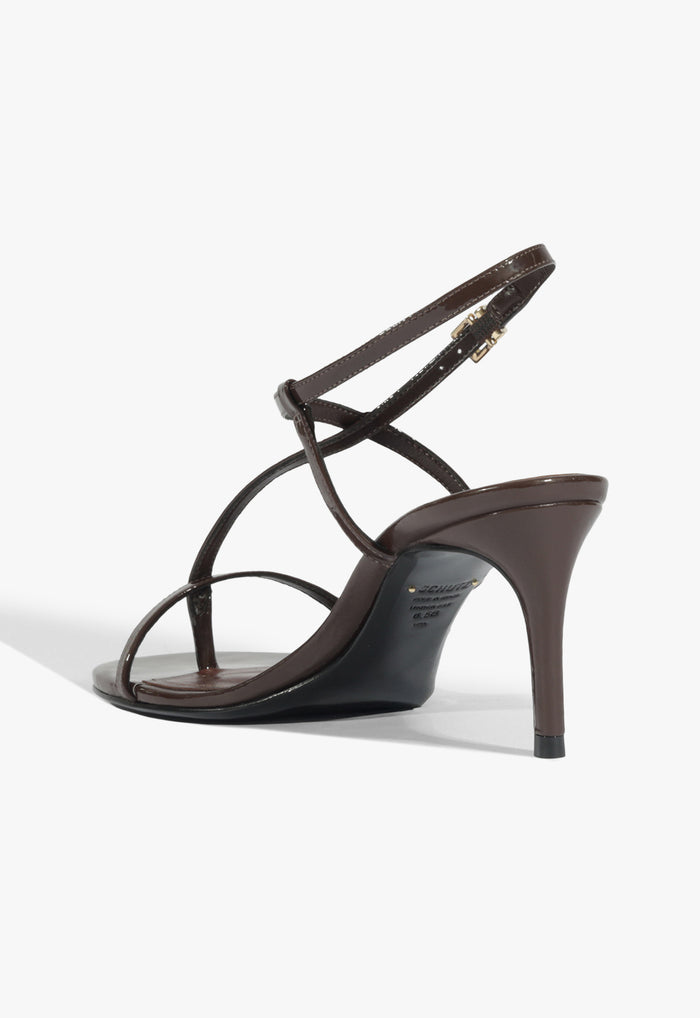 Azure Mid Patent Sandal - Schutz Shoes