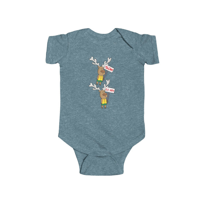 Baby Bodysuit Christmas in the Park Blinky the Reindeer Mascot