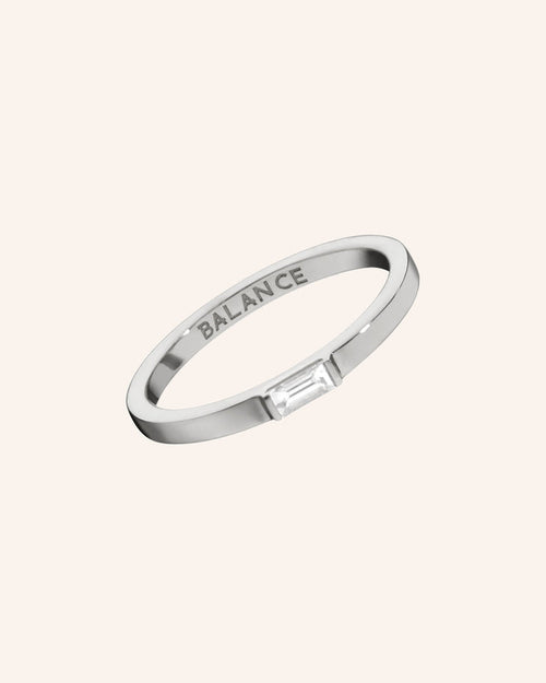 Balance Poesy Stackable Ring