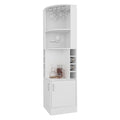 BAR ESQUINERO ASCHER, BLANCO, CON DOS PUERTAS Y PORTA COPAS ZF