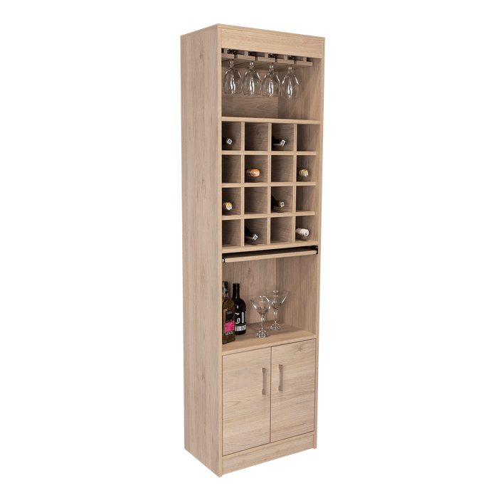 BAR SANCRO, BEIGE, CON GRAN CAPACIDAD DE ALMACENAMIENTO