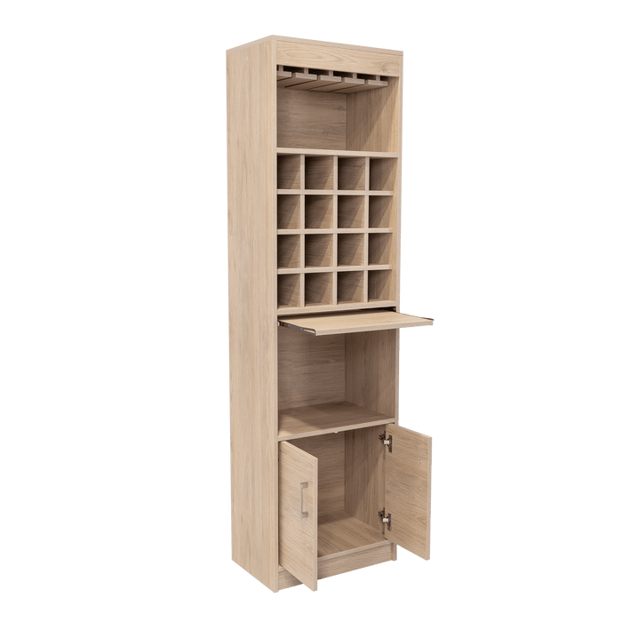 BAR SANCRO, BEIGE, CON GRAN CAPACIDAD DE ALMACENAMIENTO