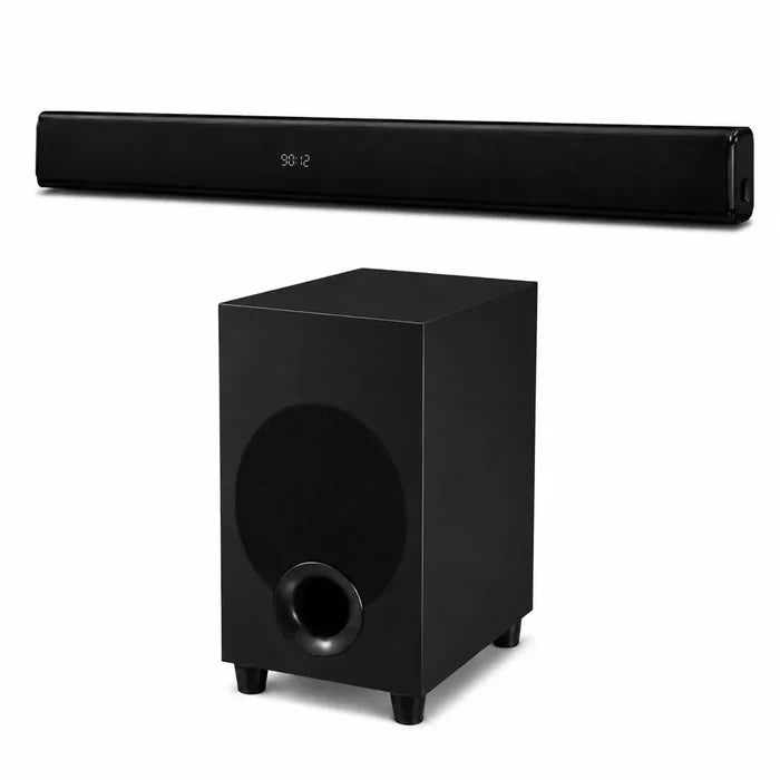 BARRA SONIDO TEATRO EN CASA 2.1 SUBWOOFER BLUETOOTH CON BAJOS PROFUNDOS CINE EN CASA