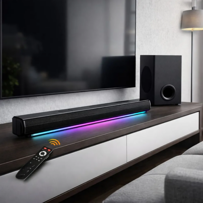 BARRA SONIDO TEATRO EN CASA SUBWOOFER BLUETOOTH CINE EN CASA
