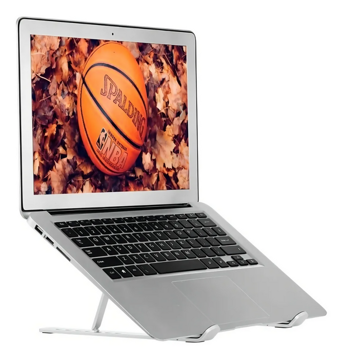 BASE SOPORTE AJUSTABLE LAPTOP STAND ALUMINIO PLEGABLE 8 POSICIONES