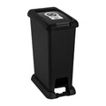 Basurero Pedal 20 Litros Negro