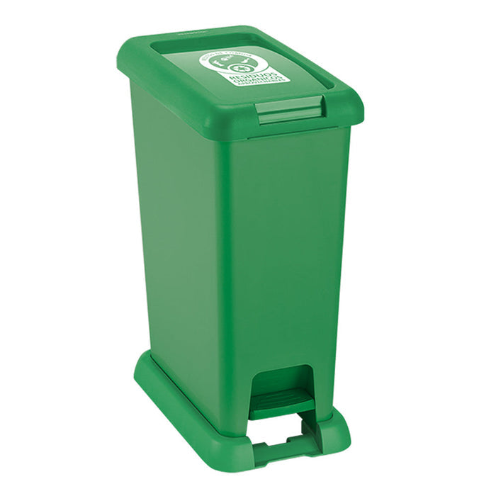 Basurero Pedal 20 Litros Verde