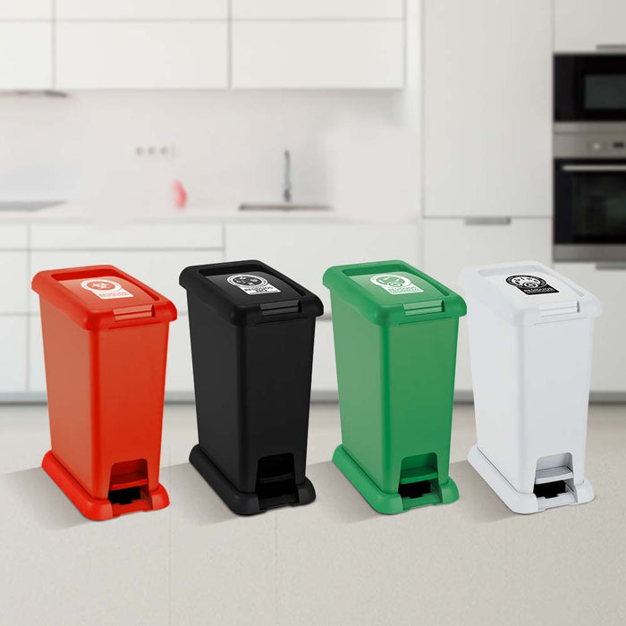 Basurero Pedal 20 Litros Verde