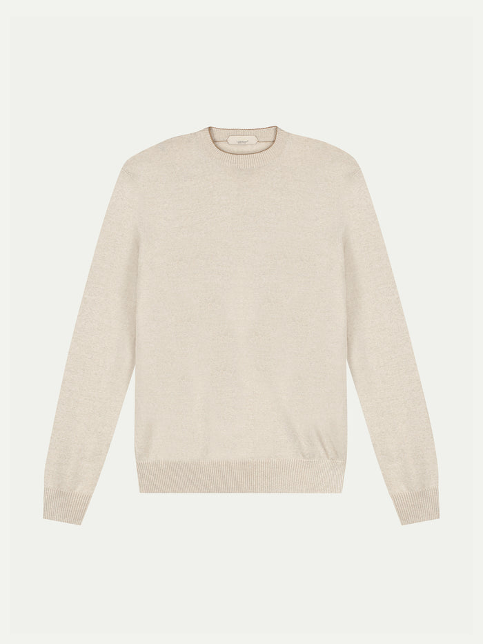 Beige Two Tone City Crew