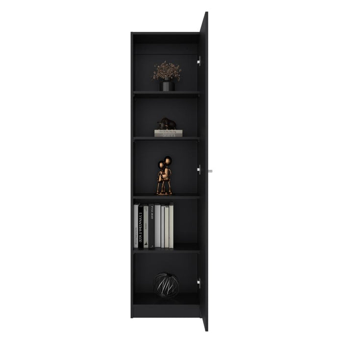 Biblioteca Home Eco, Wengue, con Cinco Entrepaños ZF