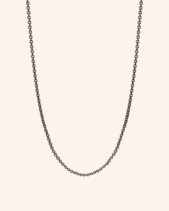 Black Steel Charlie Chain