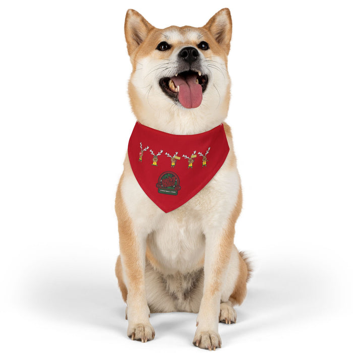 Blinky Christmas in the Park Drive-thru Pet Bandana Collar