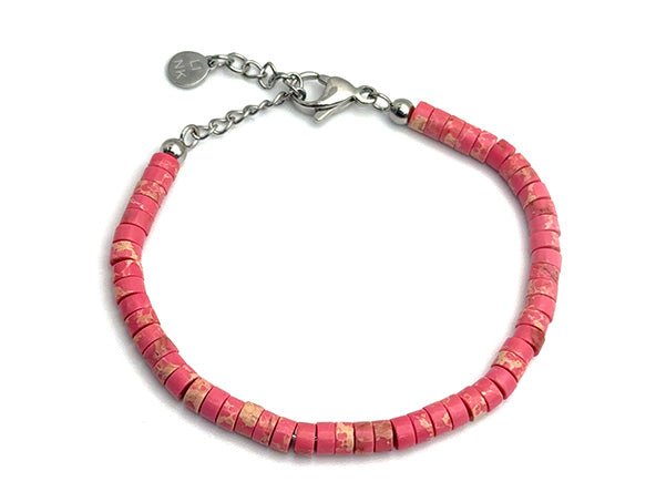 Bliss Bracelet | Pink Emperor Pine | LINK, design your own