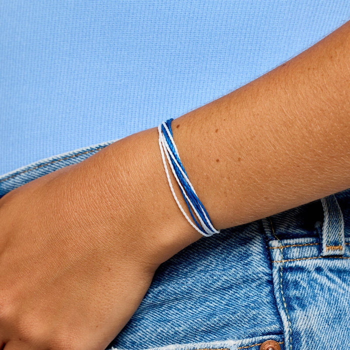Blue & White Bracelet