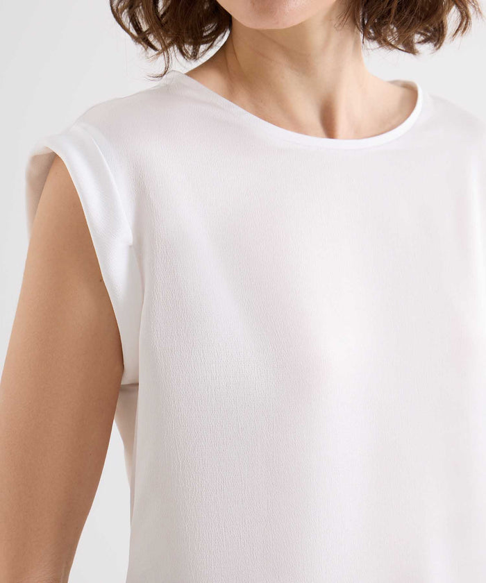 BLUSA M/C CON CONTRASTE 28123317