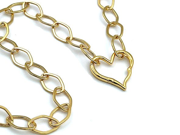 Bold Designer Heart Necklace | The Perfect Gift | LINK, design your own