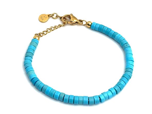 Bold Elegant Radiant Bracelet Set | Turquoise | LINK, design your own
