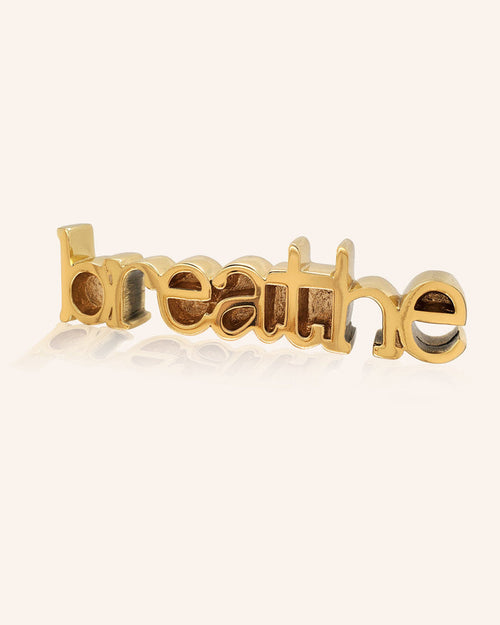 "Breathe" Table Charm