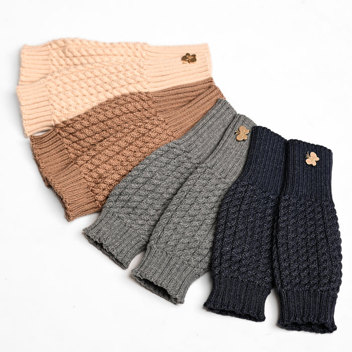 Cable Sweater Gloves