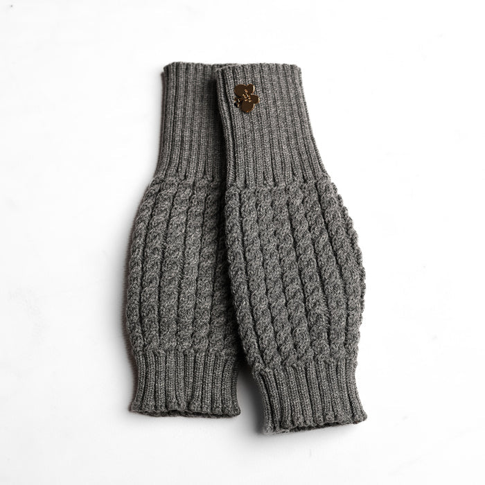 Cable Sweater Gloves